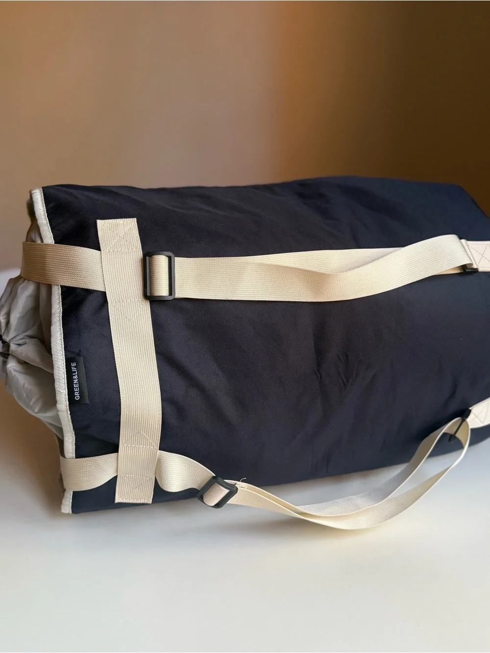 Green&Life Foldable Travel Backpack Dark Navy Hiking Camping Daypack Size11”x24”